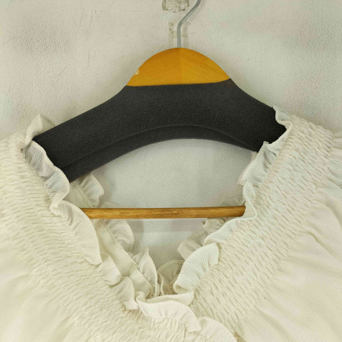 フリルデザイン S/S ワンピース レディース import:M