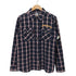 テッドカンパニー TED COMPANY チェーンステッチ チェック ワーク L/S ネル シャツ メンズ JPN:L