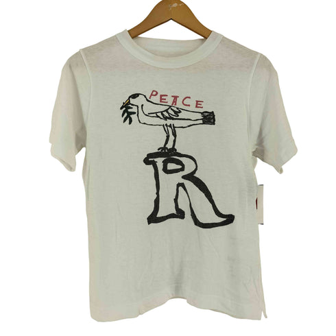 フォーティーファイブアール 45R ピースバードプリント 90845星Tシャツ レディース 1