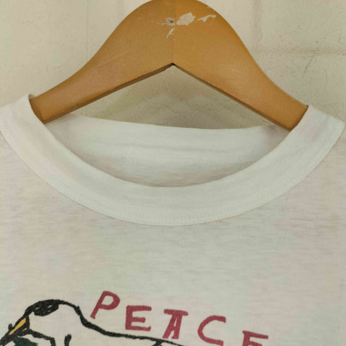 フォーティーファイブアール 45R ピースバードプリント 90845星Tシャツ レディース 1
