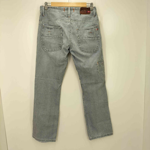 クイックシルバー Quiksilver REGULAR FIT ヒッコリー ストライプ デニム パンツ メンズ 30