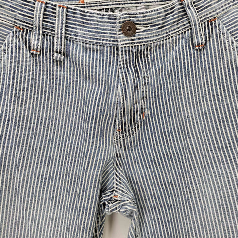 クイックシルバー Quiksilver REGULAR FIT ヒッコリー ストライプ デニム パンツ メンズ 30