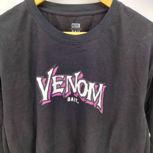 マーベル MARVEL BAIT キャラクターネーム プリント 長袖 Tシャツ メンズ import:XL