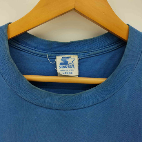 スターター STARTER 90s USA製 青タグ ナンバリング 16 MLB チーム Tシャツ メンズ import:L