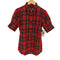 コムデギャルソンオムプリュス COMME des GARCONS HOMME PLUS AD2012 13SS Poor King プアキング期 ウール タータンチェック S/S レギュラーカラー シャツ メンズ JPN:XS