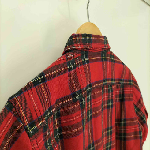 コムデギャルソンオムプリュス COMME des GARCONS HOMME PLUS AD2012 13SS Poor King プアキング期 ウール タータンチェック S/S レギュラーカラー シャツ メンズ JPN:XS