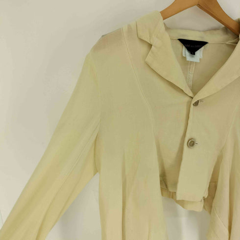 コムデギャルソン COMME des GARCONS 90-00S 製品加工 燕尾 モーニングジャケット レディース JPN:S
