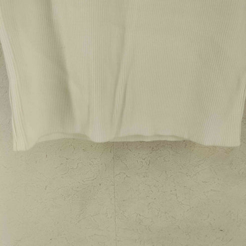 スピックアンドスパン Spick and Span 25SS 18Gリブニットタンク レディース FREE