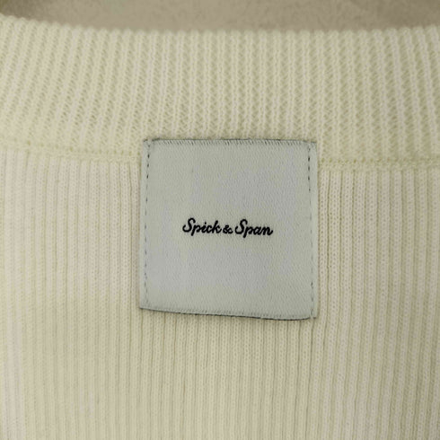 スピックアンドスパン Spick and Span 25SS 18Gリブニットタンク レディース FREE
