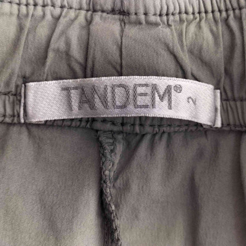 TANDEM イタリア製 ナイロン混 イージーパンツ レディース 2