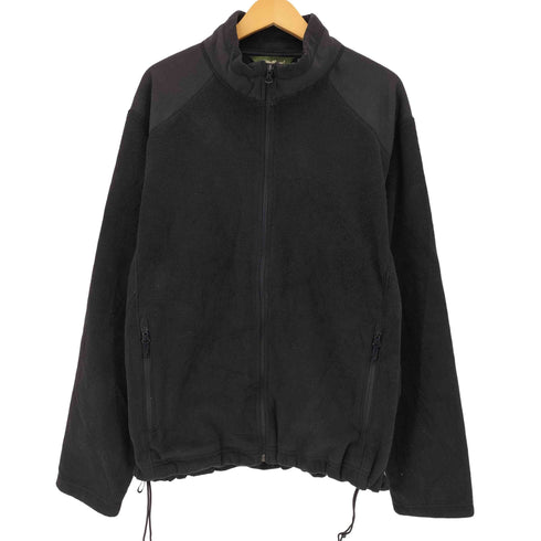 エディーバウアー Eddie Bauer 00s 切替 ジップアップフリースジャケット メンズ XL