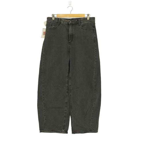 ジーユー GU 24AW バレルレッグジーンズ(丈標準71.0~75.0cm) レディース JPN:XL