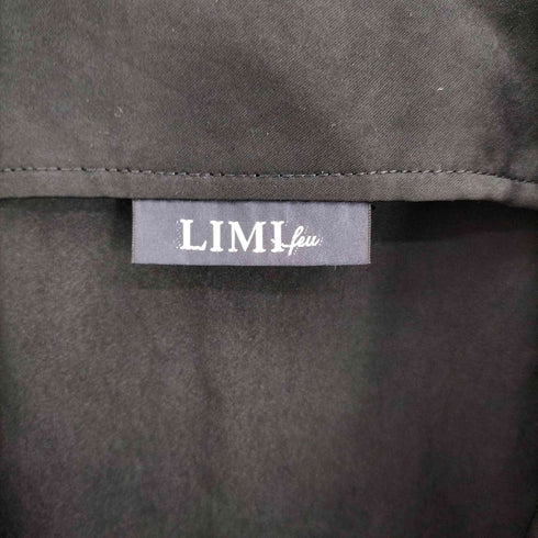 リミフゥ LIMI feu アセテート ノースリーブ ドレープワンピース レディース JPN:S