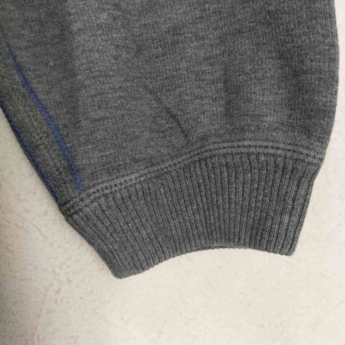 ローリングス rawlings ロゴ刺繍ハーフジップコットンニット メンズ