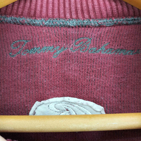 ローリングス rawlings ロゴ刺繍ハーフジップコットンニット メンズ