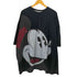 ラインストーン キャラクタープリントクルーネックTシャツ レディース