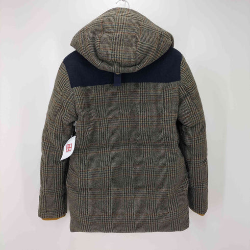 アールニューボールド R.NEWBOLD MOON 襟ボア ウールツイード ダウン ジャケット メンズ import:M