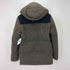 アールニューボールド R.NEWBOLD MOON 襟ボア ウールツイード ダウン ジャケット メンズ import:M