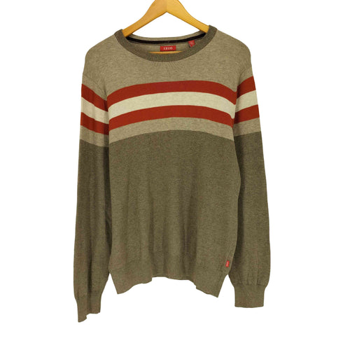 アイゾッド IZOD ボーダーライン コットンニット メンズ S
