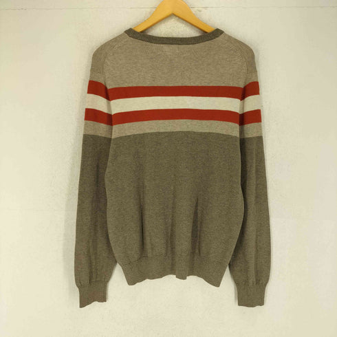 アイゾッド IZOD ボーダーライン コットンニット メンズ S