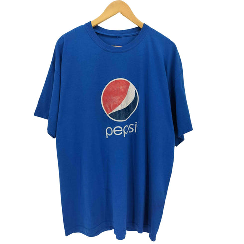 企業ロゴ プリント クルーネック Tシャツ メンズ