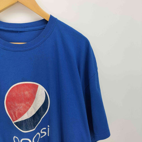 企業ロゴ プリント クルーネック Tシャツ メンズ