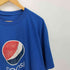 企業ロゴ プリント クルーネック Tシャツ メンズ