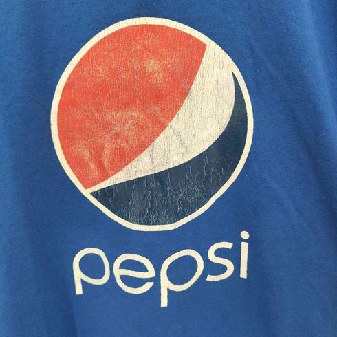 企業ロゴ プリント クルーネック Tシャツ メンズ