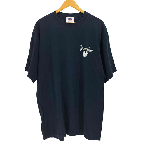 ラッセルアスレチック RUSSELL ATHLETIC 90s USA製 MLB チームロゴ刺繍 クルーネック Tシャツ メンズ import:XL