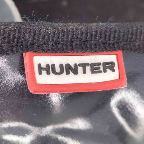 ハンター HUNTER ORIGINAL QUILTED BALLERINA GLO レインシューズ レディース UK:4