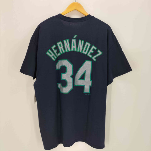 マジェスティック MAJESTIC ナンバリング 34 MLB チーム Tシャツ メンズ import:XL