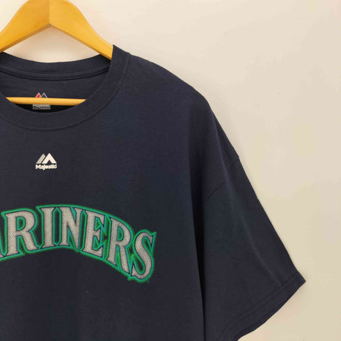マジェスティック MAJESTIC ナンバリング 34 MLB チーム Tシャツ メンズ import:XL