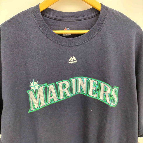 マジェスティック MAJESTIC ナンバリング 34 MLB チーム Tシャツ メンズ import:XL