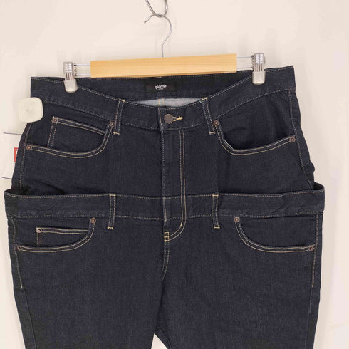 グラム glamb Layered Denimレイヤードデニム パンツ レディース JPN:L