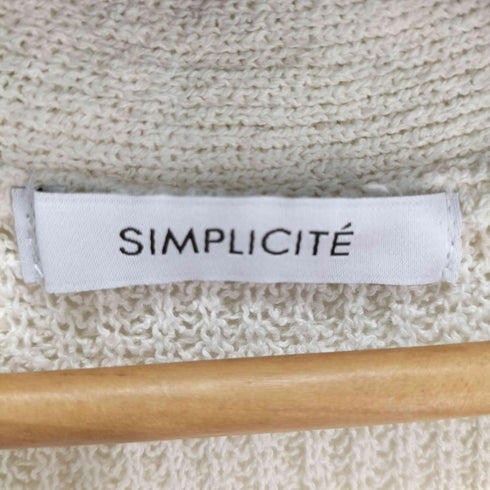 ベーセーストック B.C STOCK SIMPLICITE リネンコットンベスト レディース FREE