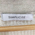 ベーセーストック B.C STOCK SIMPLICITE リネンコットンベスト レディース FREE