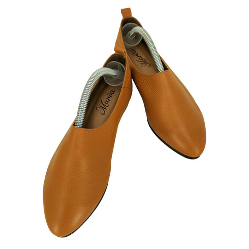 MAROA 本革 フラットシューズ レディース JPN:23