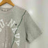USU GALLERY ロゴプリント 半袖Tシャツ レディース