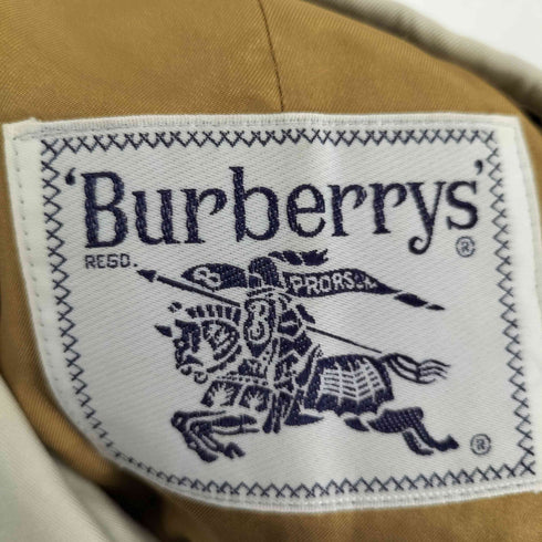 バーバリーズ BURBERRYS 裏地ノバチェックライナー付比翼ステンカラーコート レディース 160