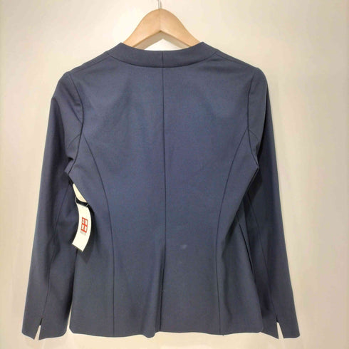 インディヴィ INDIVI ノーカラージャケット レディース JPN:36