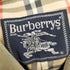バーバリーズ BURBERRYS 裏地ノバチェックベルト付比翼ステンカラーコート メンズ 175