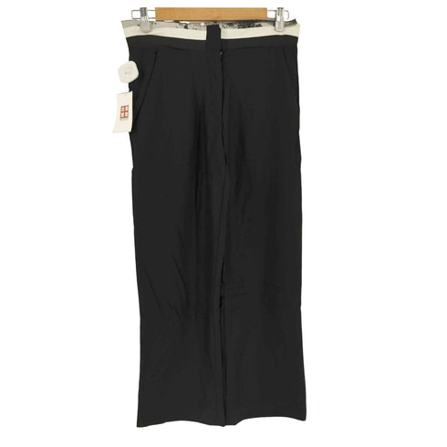 アンヴァレリーアッシュ ANNE VALERIE HASH レース切替 スラックス レディース XS