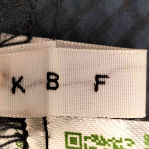 ケイビーエフ KBF ドロストチェックキャミワンピース レディース ONE SIZE