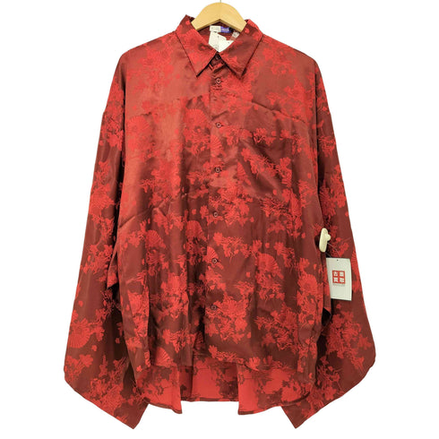 アクシーズファム axes femme 扇子ジャガード和袖シャツ メンズ JPN:L