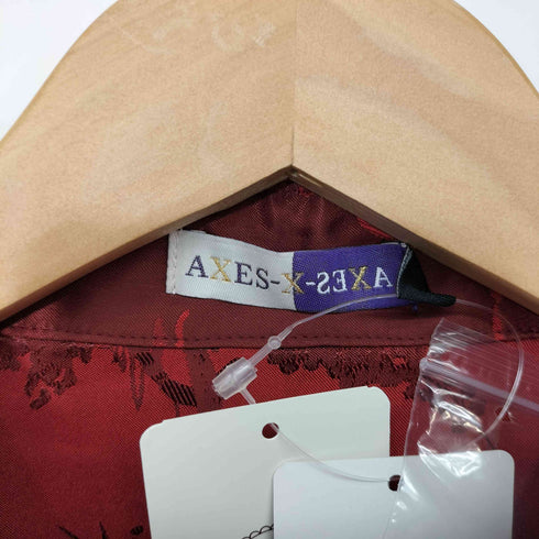 アクシーズファム axes femme 扇子ジャガード和袖シャツ メンズ JPN:L