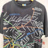 NYC SUBWAY LIN BROOKLYN 地下鉄 路線図 プリント Tシャツ メンズ import:L