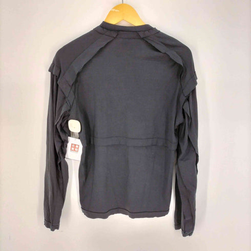 simple project レイヤード ラッフルショルダーカットソー レディース import:XS