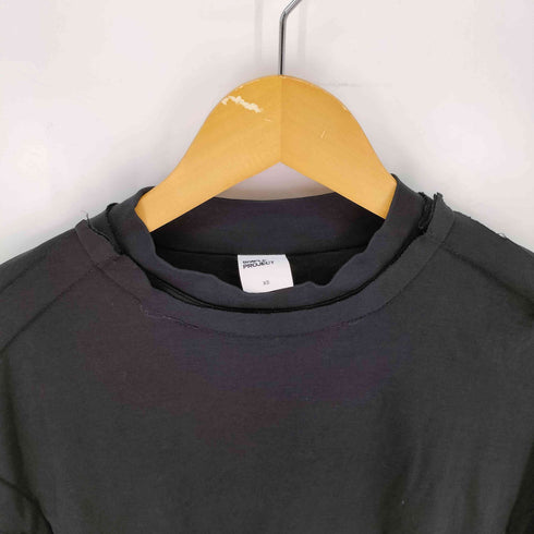 simple project レイヤード ラッフルショルダーカットソー レディース import:XS
