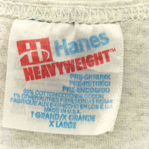 ヘインズ Hanes 90s HEAVYWEIGHT コットンタンクトップ メンズ JPN:XL