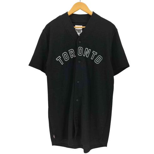 Frank And Oak NBAコレクション TORONTO 刺繍 ベースボールシャツ メンズ import:XL